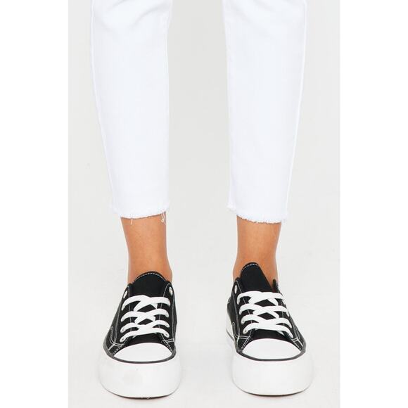 Kan Can Mid Rise Ankle Skinny Jeans - KC7318WT - Size 3/25 - Picture 10 of 10